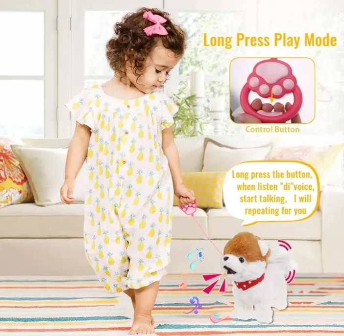 PELUCHE PERRO INTERACTIVO